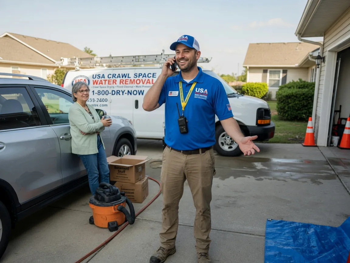 Crawl Space Water Removal Belmont, OH FAQs